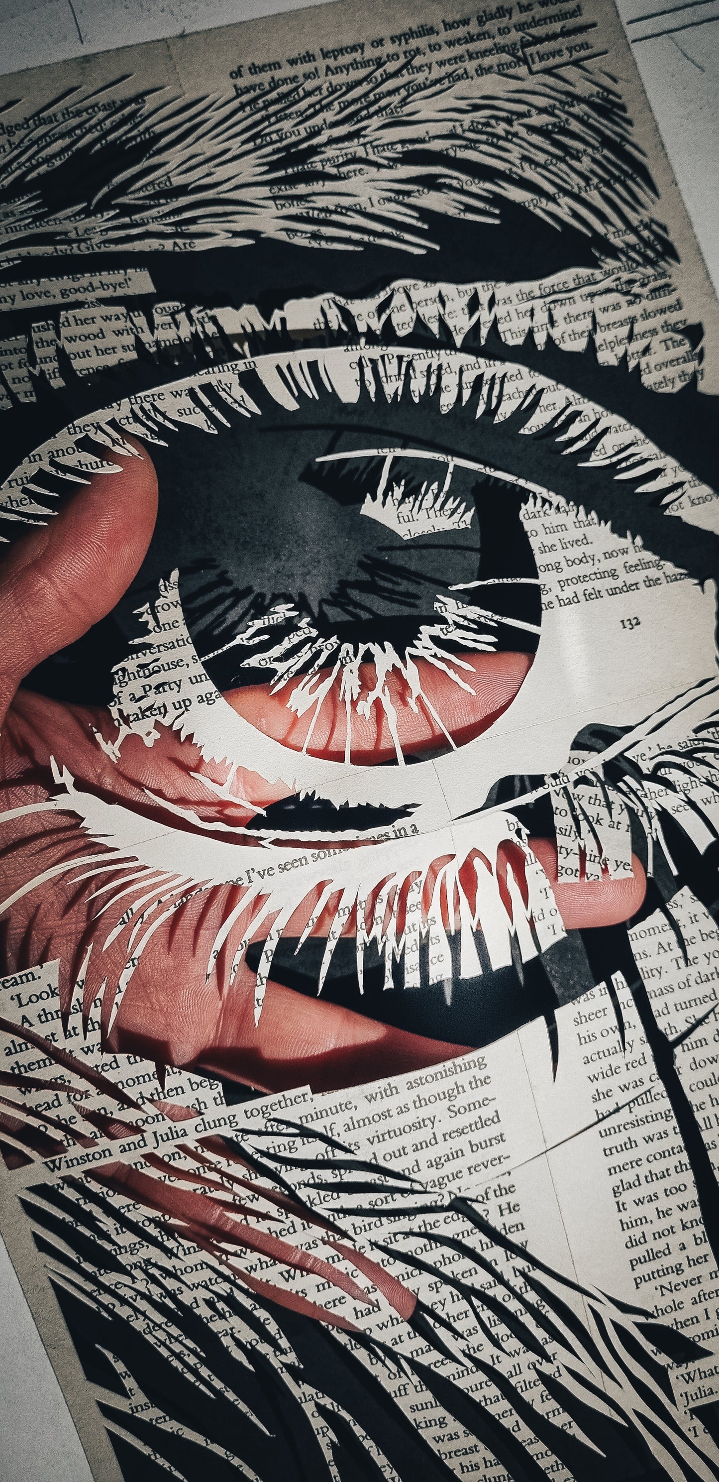 1984 by Goerge Orwell Fine Art Print | Eye of Julia