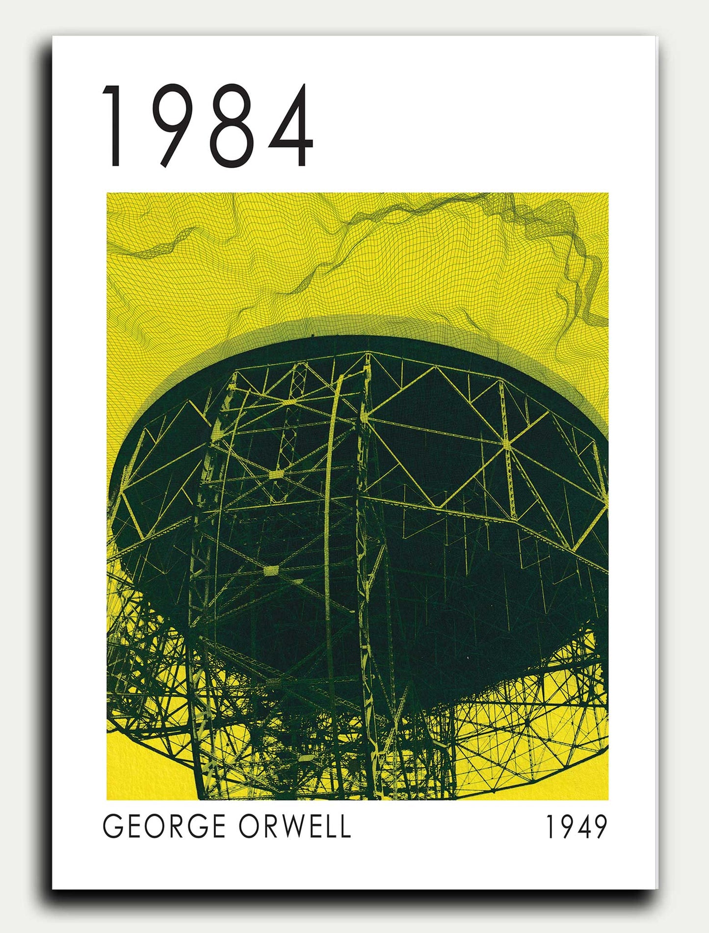 1984 Big Brother is Listening Greeting Card