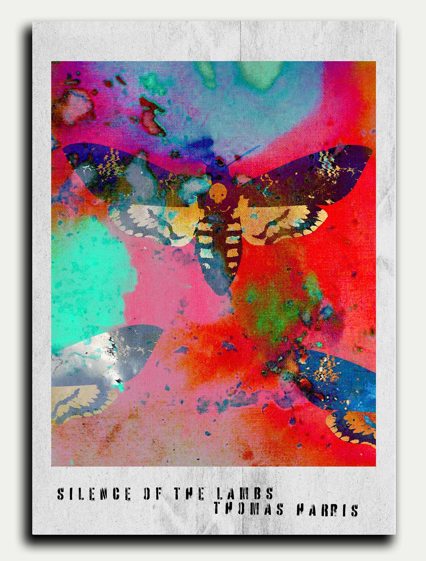 Silence of the Lambs Death Head Greeting Card