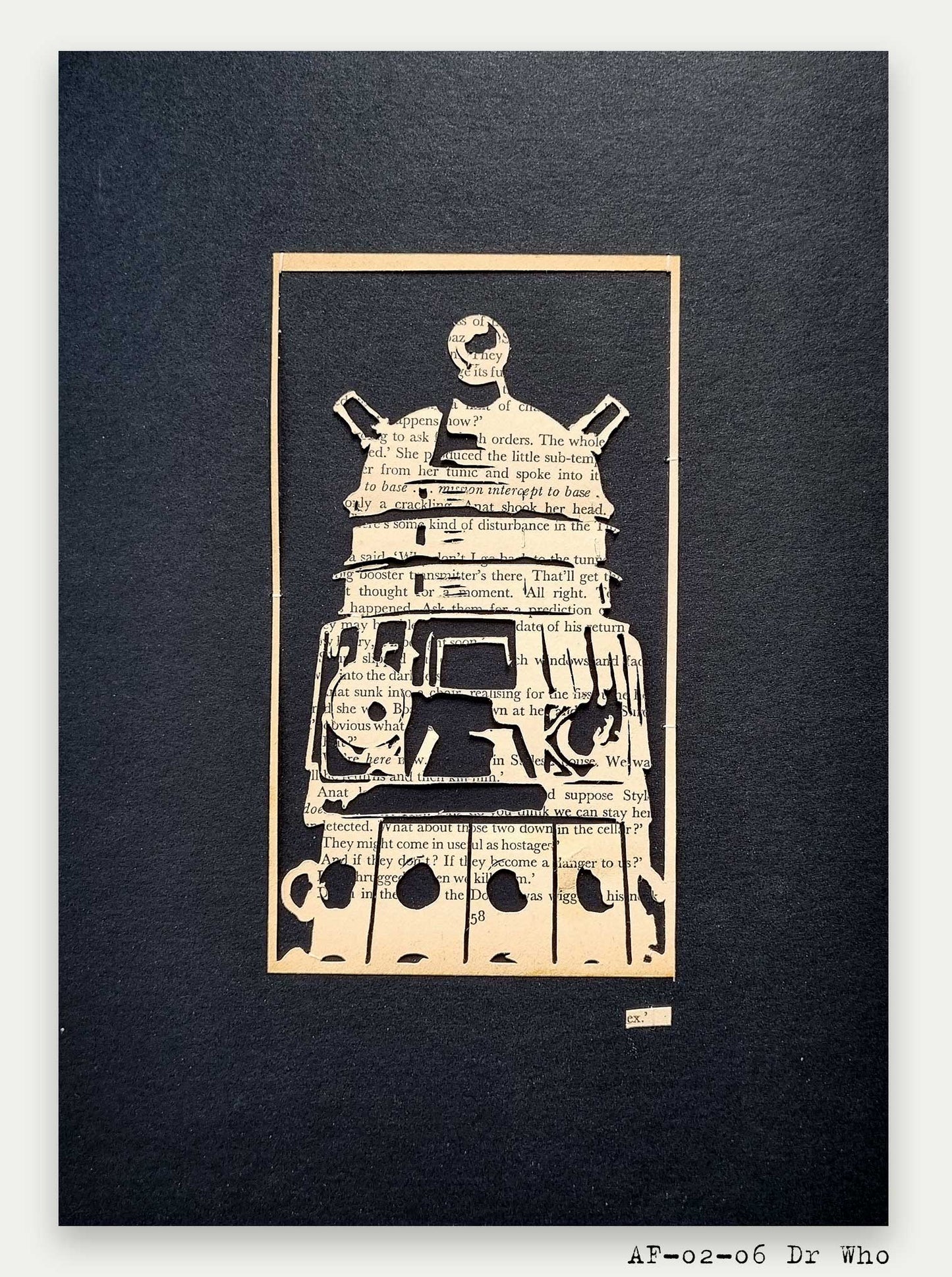 Dr Who A4 Archive Fragments