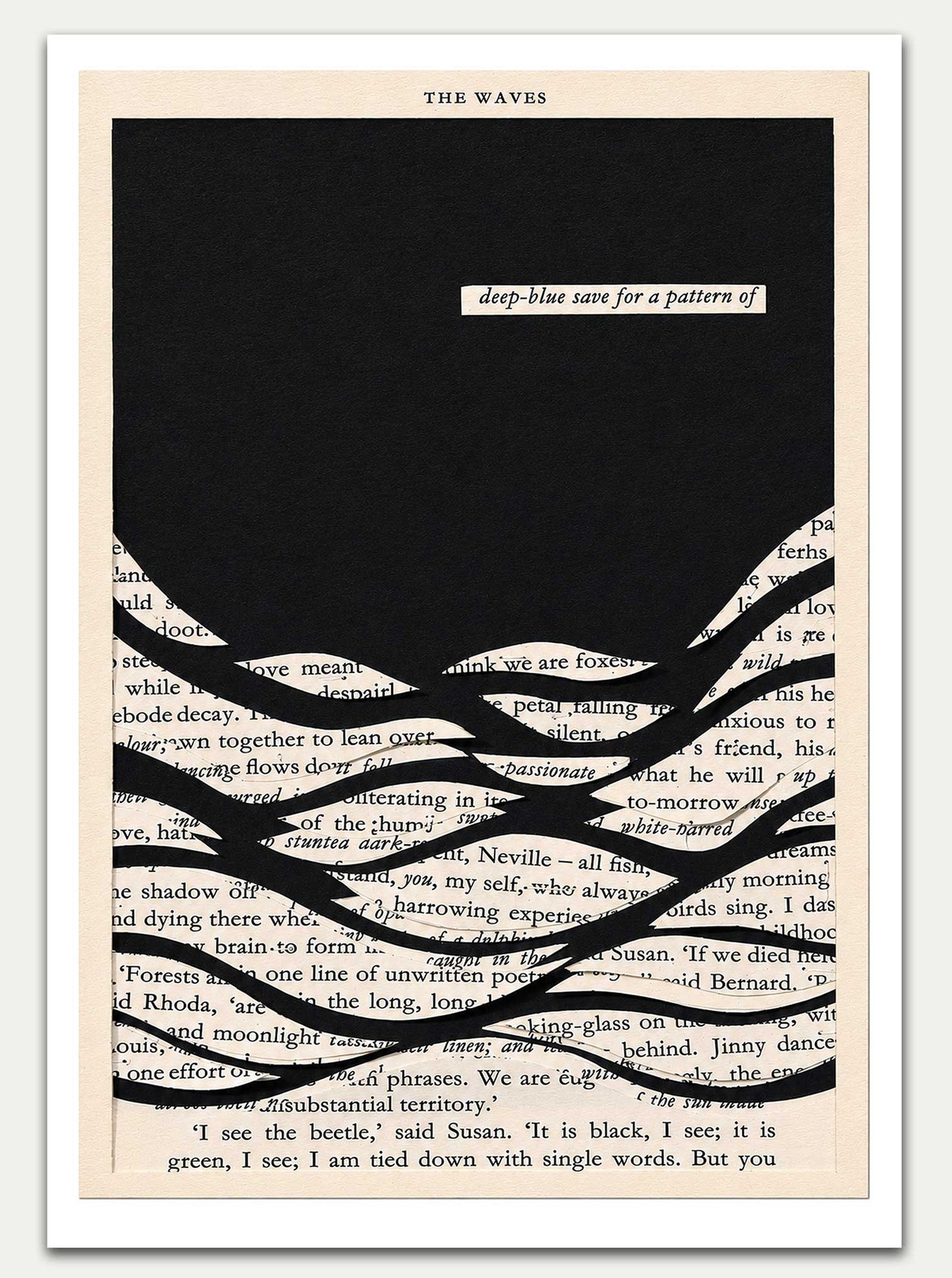 The Waves — Fragile Horizon | Novel Print Archive Edition X
