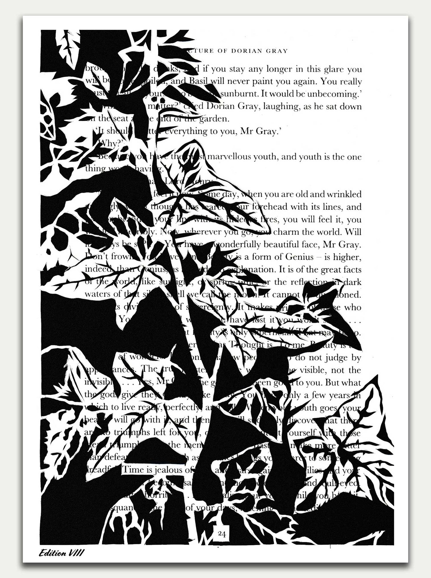 The Picture of Dorian Gray — Reflection | Novel Print Archive Edition VIII
