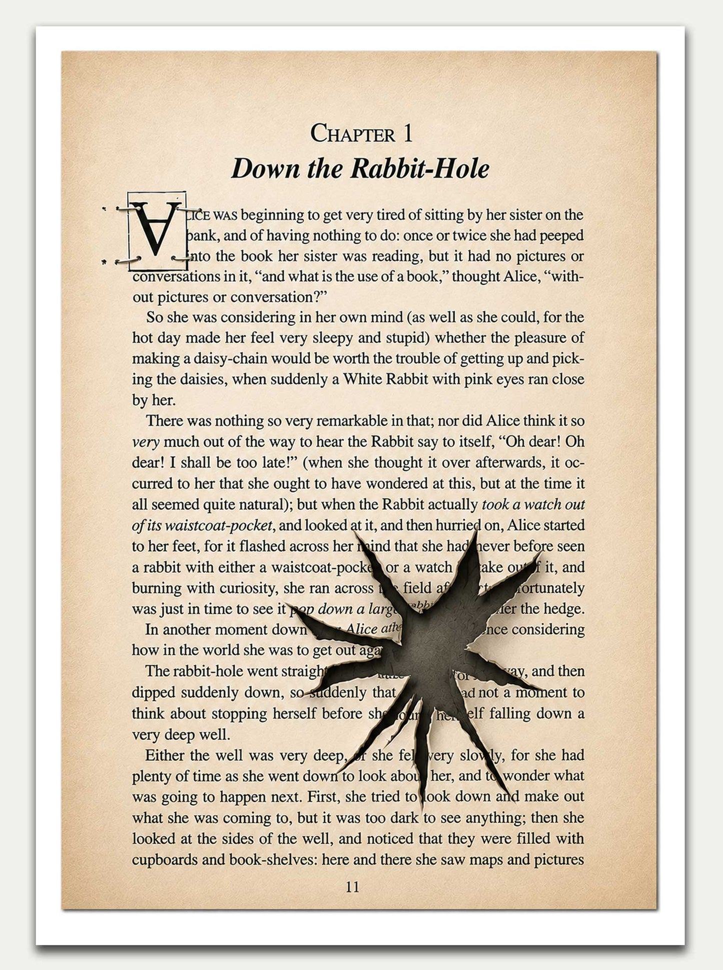 Alice's Adventures in Wonderland — Threshold | Novel Print Archive Edition IX