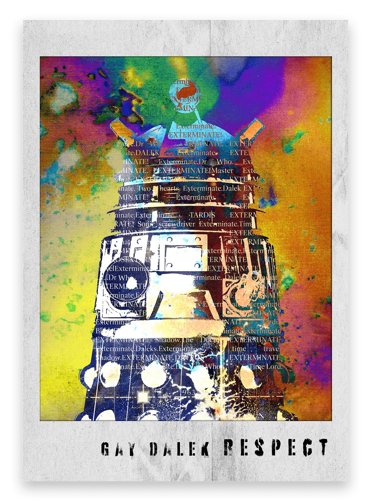 Dr Who "Gay Dalek Respect"