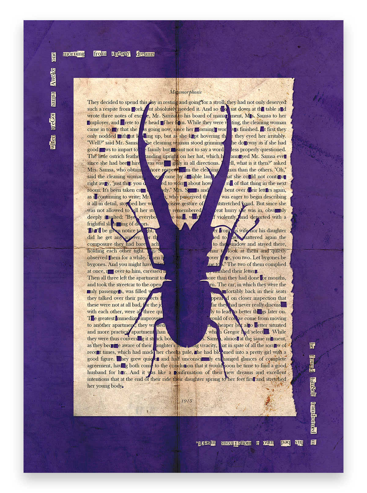 Metamorphosis "Stag Beetle" Purple Edition