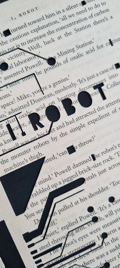 I, Robot "Replaced" Original Papercut £1500
