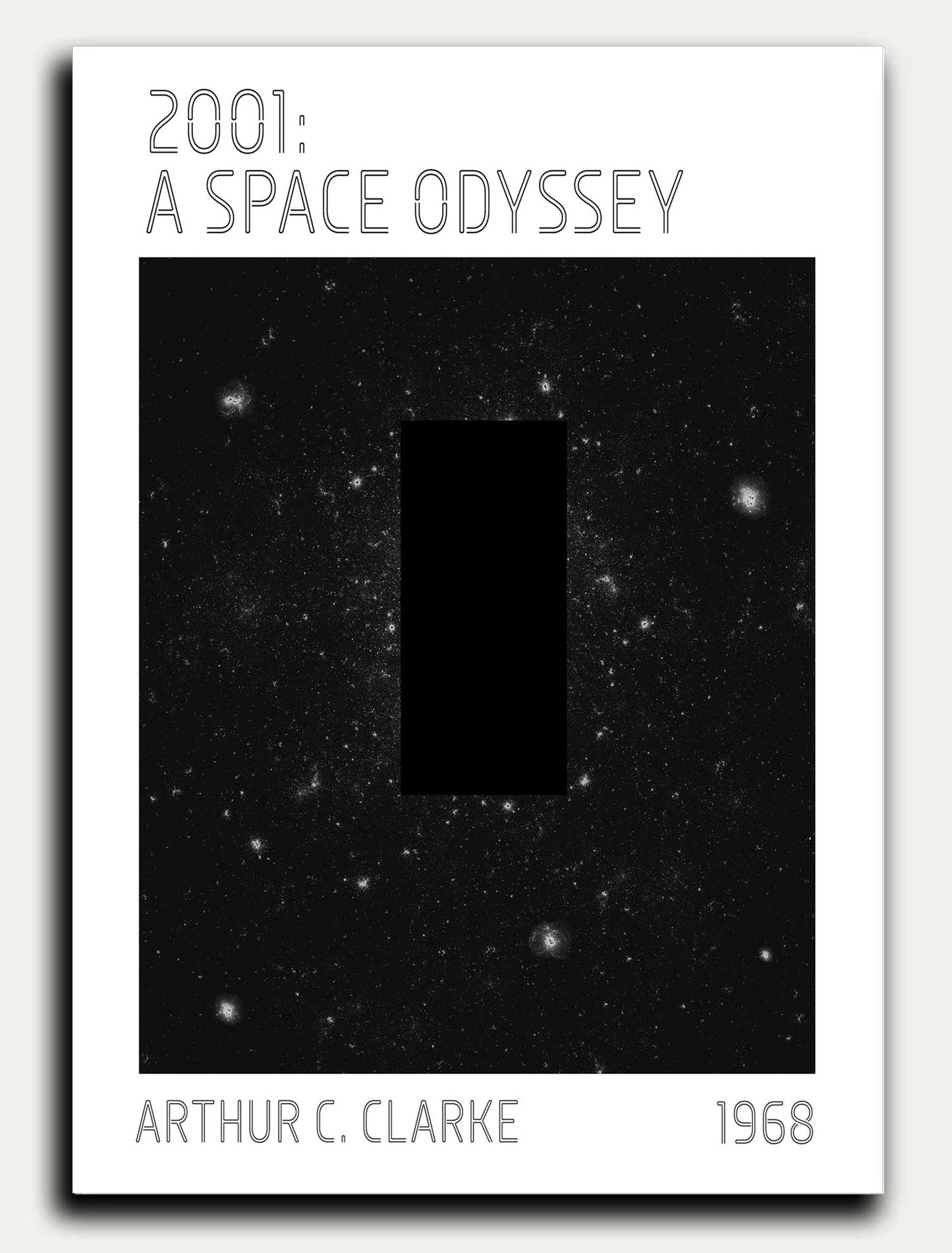 2001 Space Odyssey Full of Stars Greeting Card