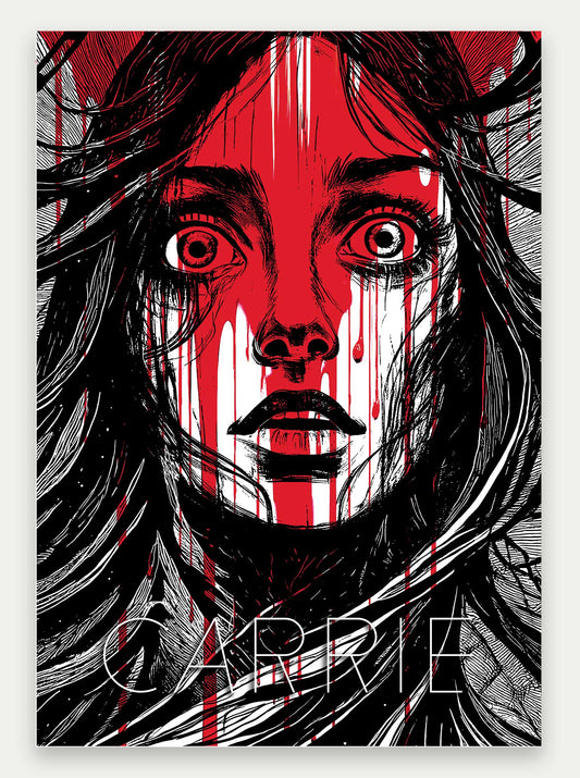 Carrie And Then the World Exploded Greeting Card