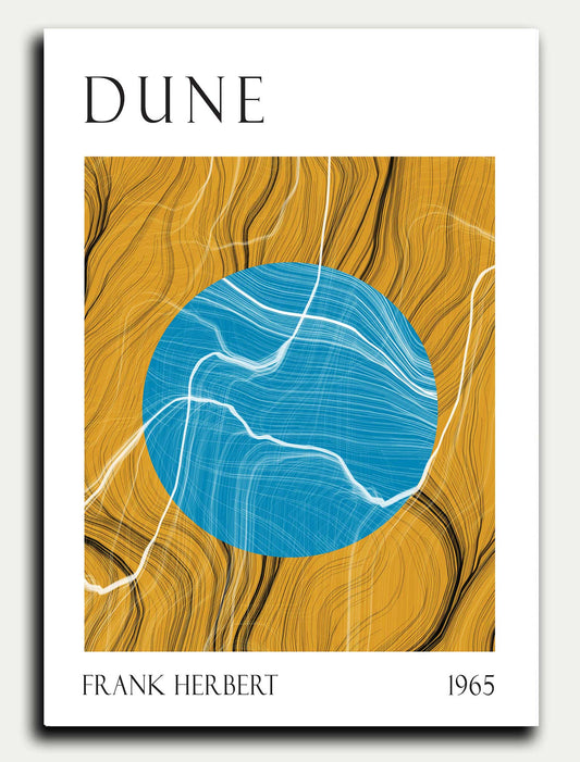 Dune Blue Eye of Arakis Greeting Card