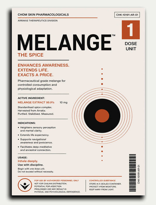 Dune Melange Medicine Greeting Card