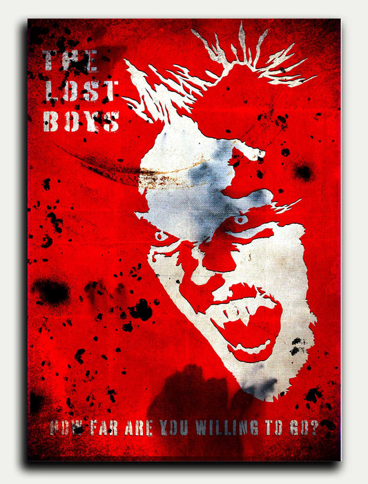 Lost Boys in Red Greeting Card
