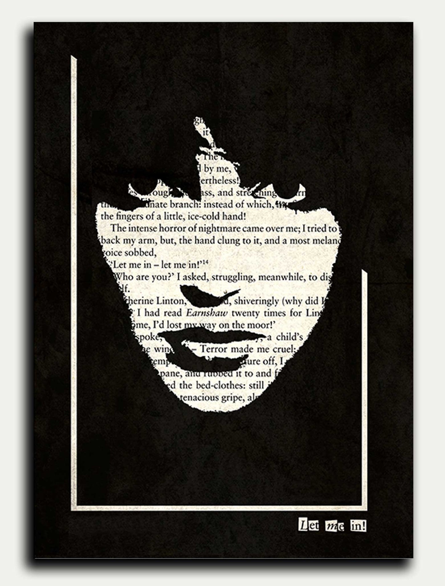 Wuthering Heights Let Me In Greeting Card
