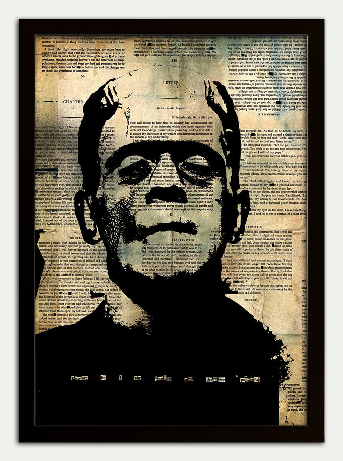 FRANKENSTEIN "Boris Karloff" 9 Page