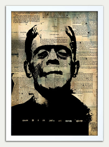 FRANKENSTEIN "Boris Karloff" 9 Page