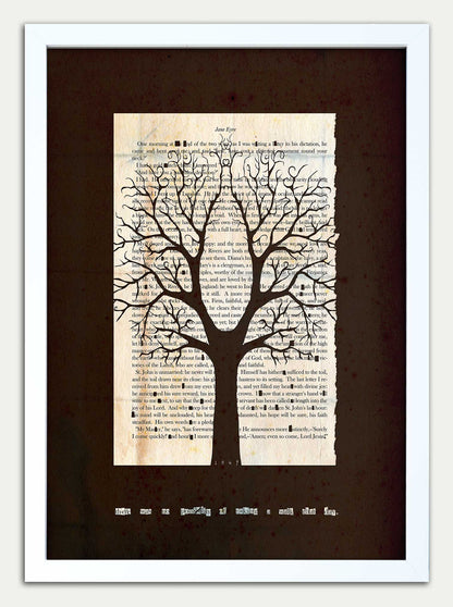 Jane Eyre "Chestnut Tree" Black Grunge Edition