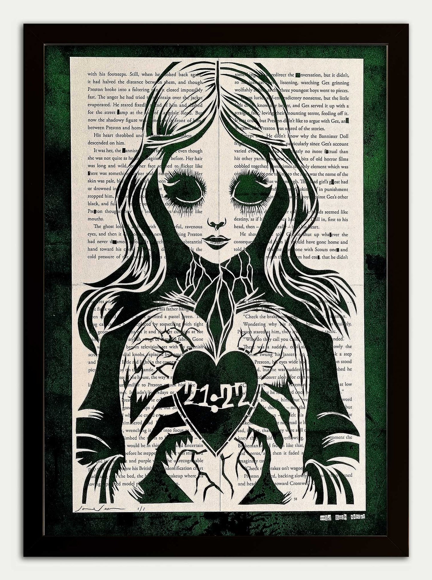 Cold Bath Street "The Bannister Doll" Papercut