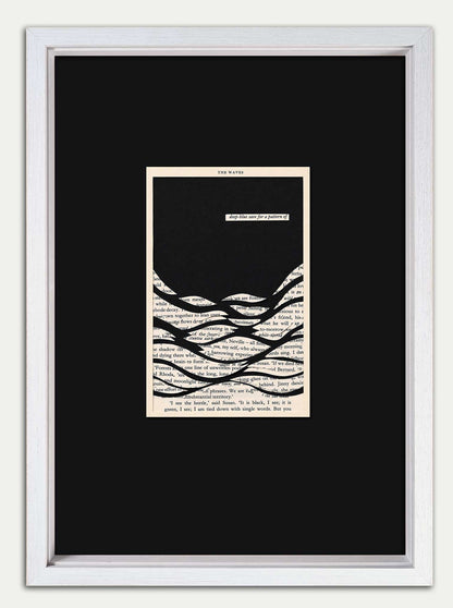 The Waves by Virginia Woolf Fragile Horizon Fine Art Print