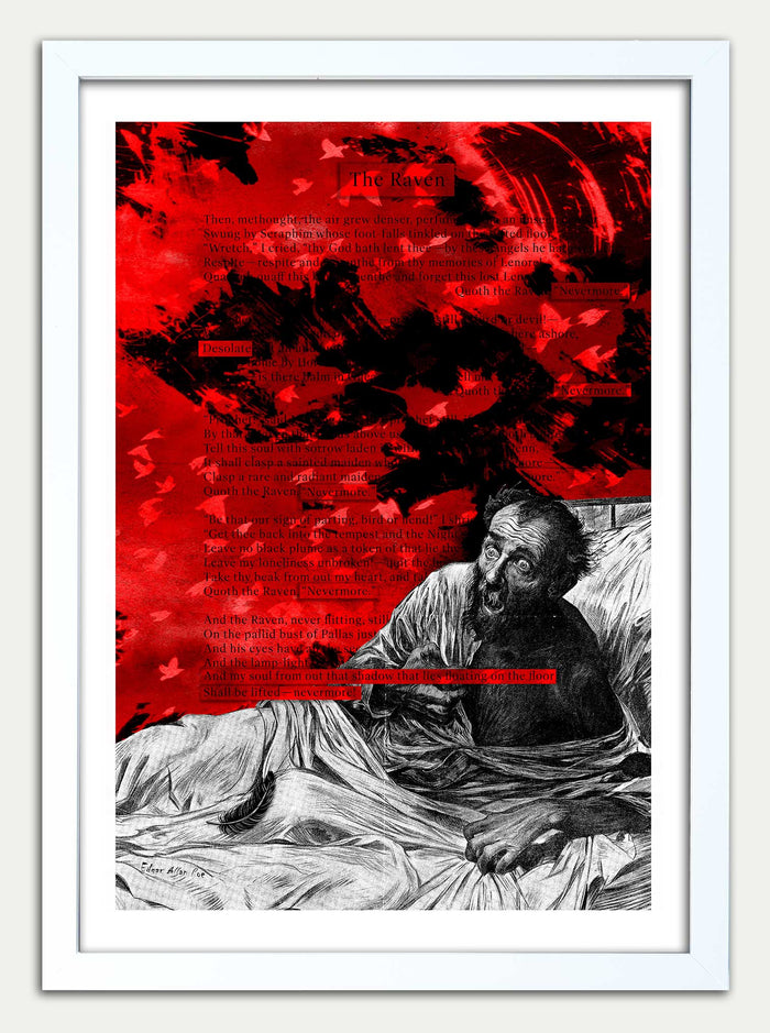 Raven// "Nevermore" Fine Art Prints