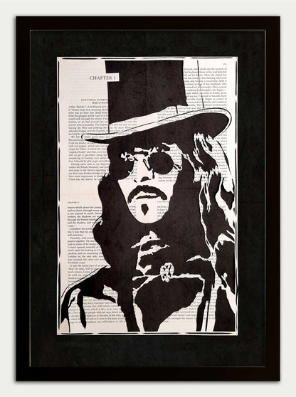 Dracula "Oceans of Time" Original Papercut