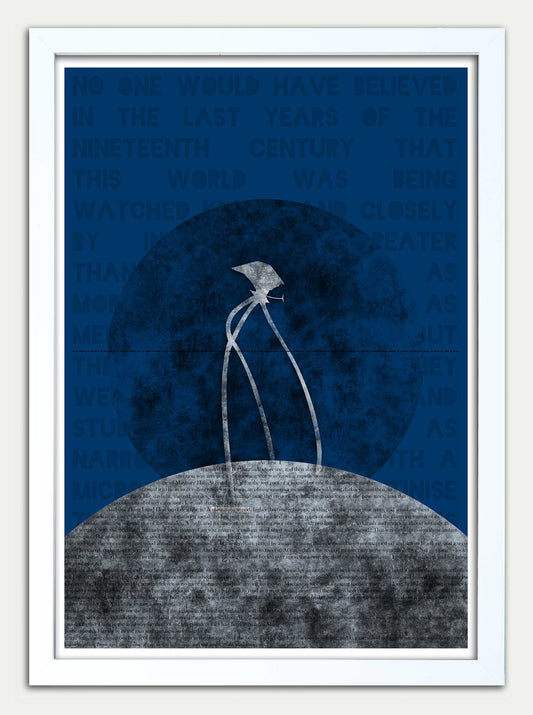 War of the Worlds "Monstrous Tripod" in Tardis Blue