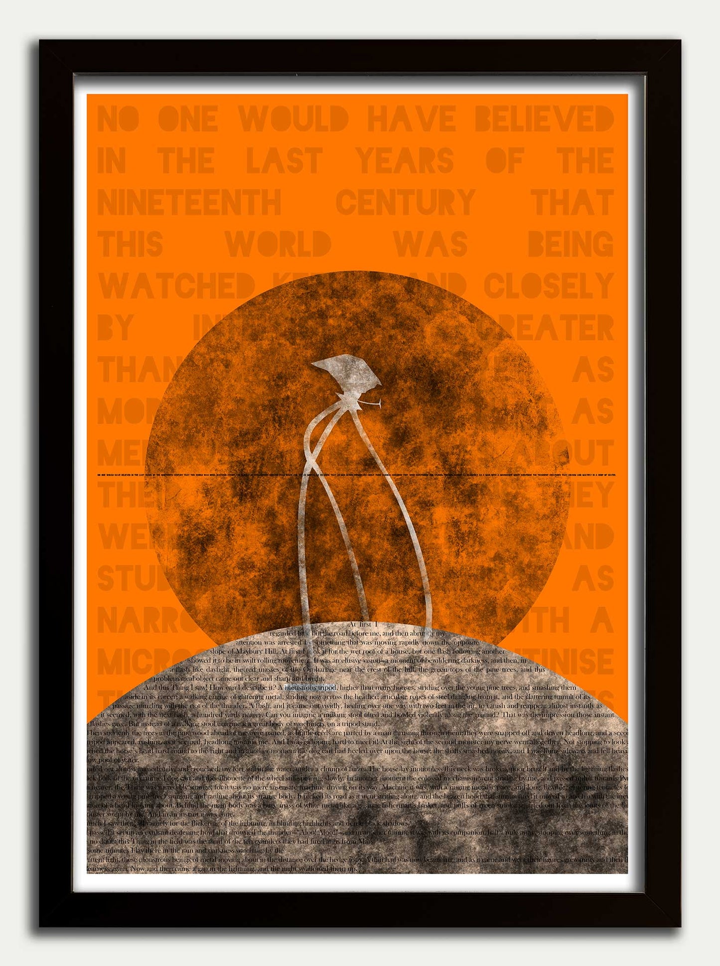 War of the Worlds// Monstrous Tripod in Clockwork Orange