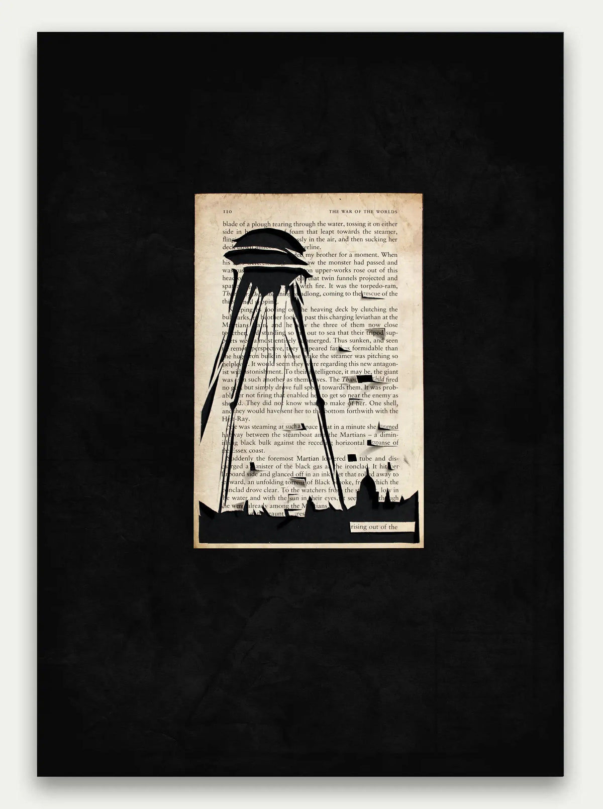 The War of the Worlds by H. G. Wells — Rising Out of the Earth