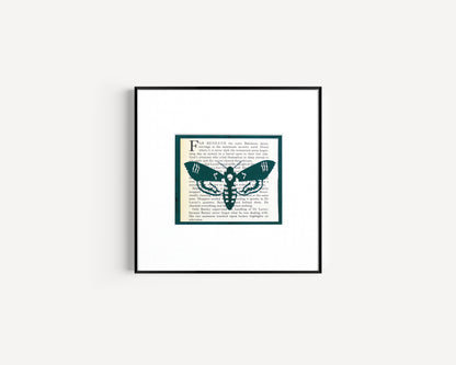 Silence of the Lambs "Death Head" Little Papercut