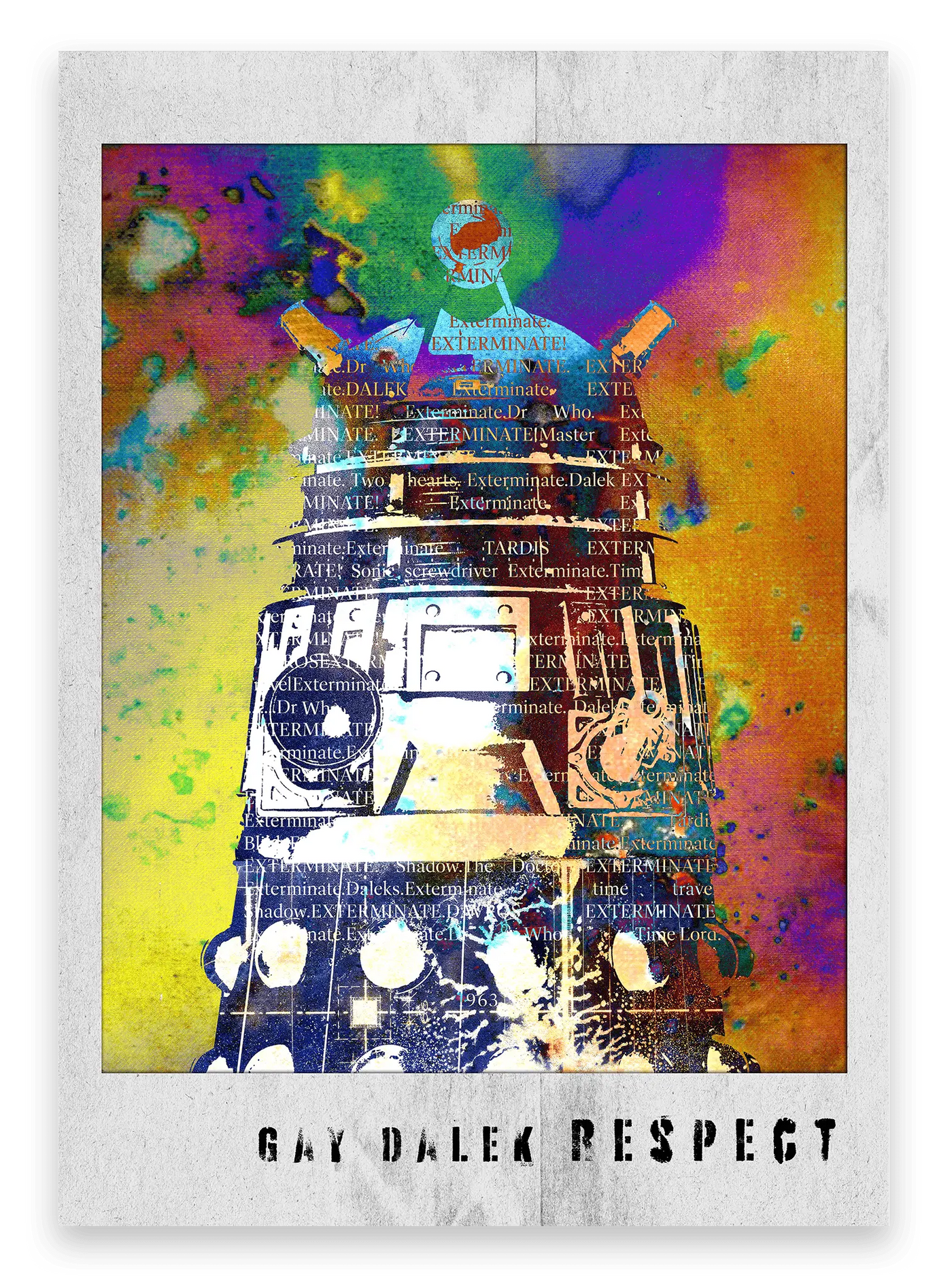 Dr Who "Gay Dalek Respect"