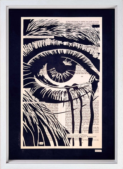 1984 by Goerge Orwell Fine Art Print | Eye of Julia