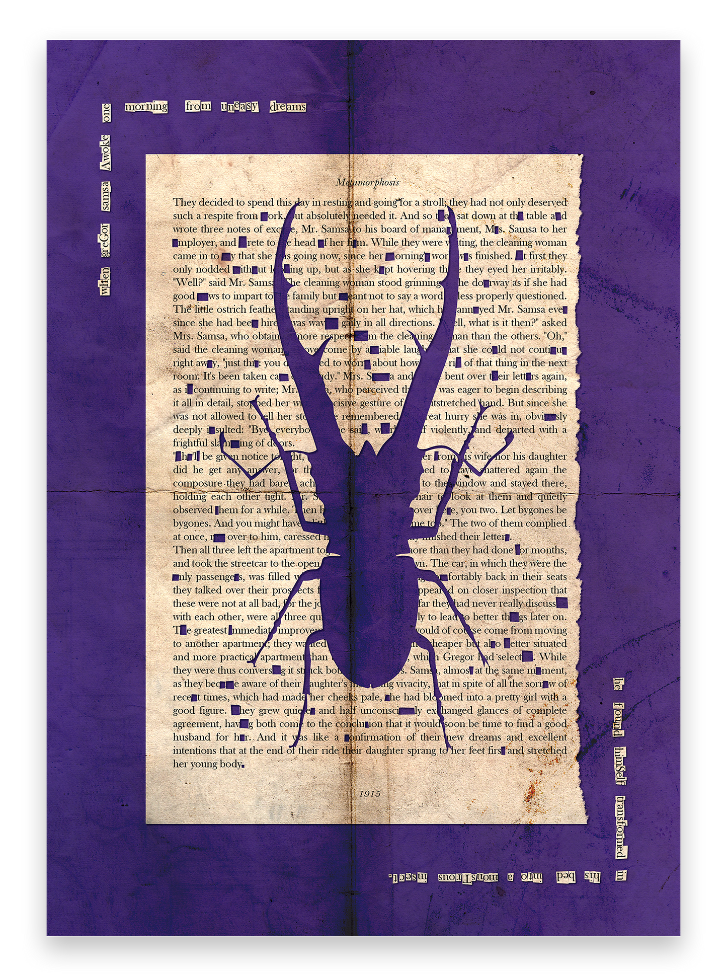 Metamorphosis "Stag Beetle" Purple Edition