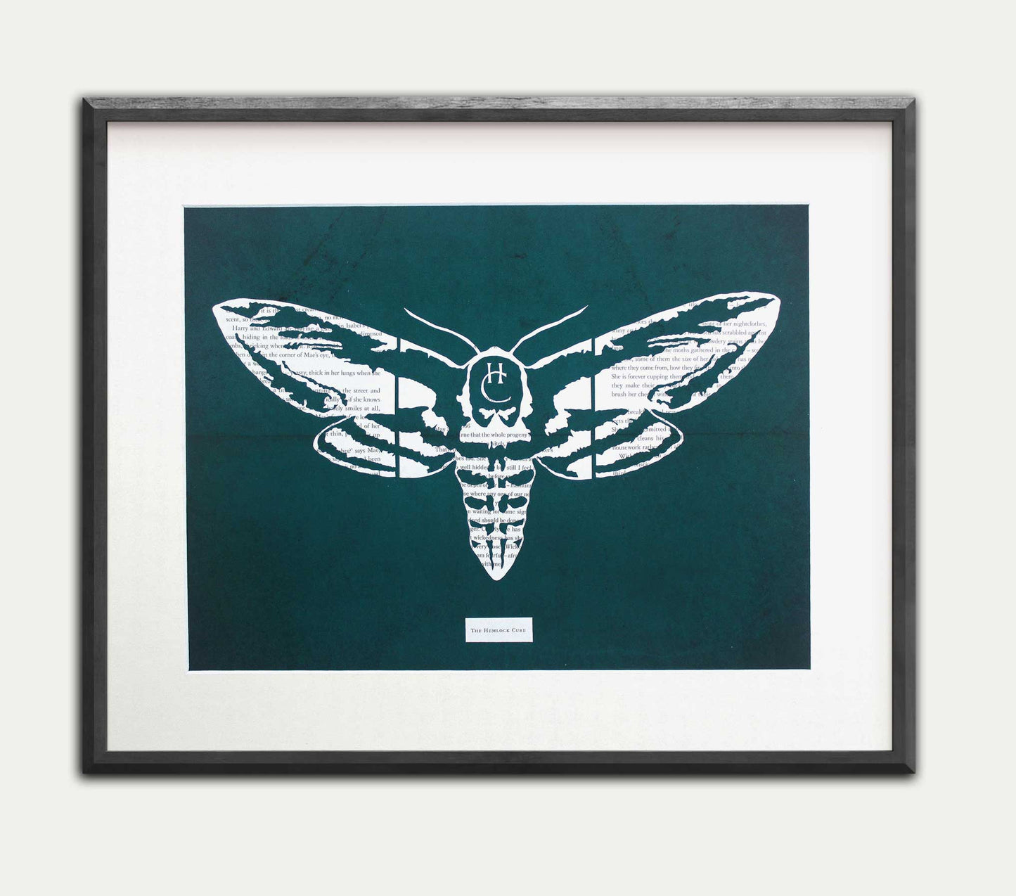 The Hemlock Cure// "Privet Hawk Moth" Original Double Artwork