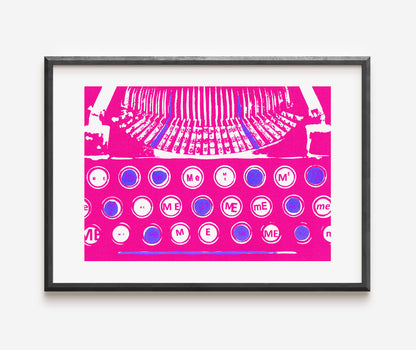 "Social Me-Me-Media" Print