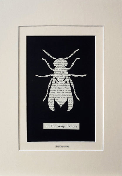 The Wasp Factory "WASP 122 Part 2" | Single Paper Cut | Limited Edition 1 of 1 - James Voce // artist