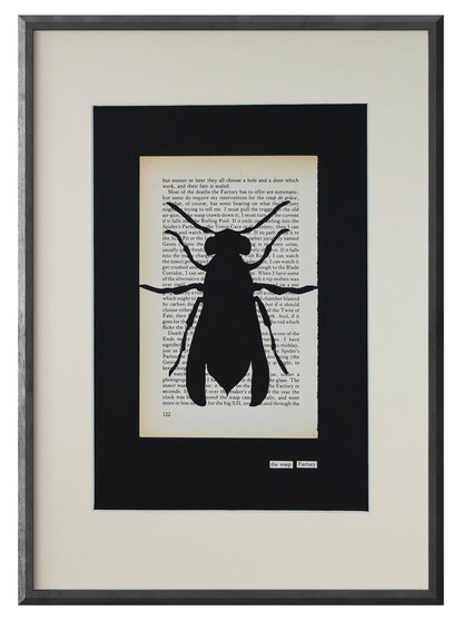 The Wasp Factory "WASP 122" | Single Paper Cut | Limited Edition 1 of 1 - James Voce // artist